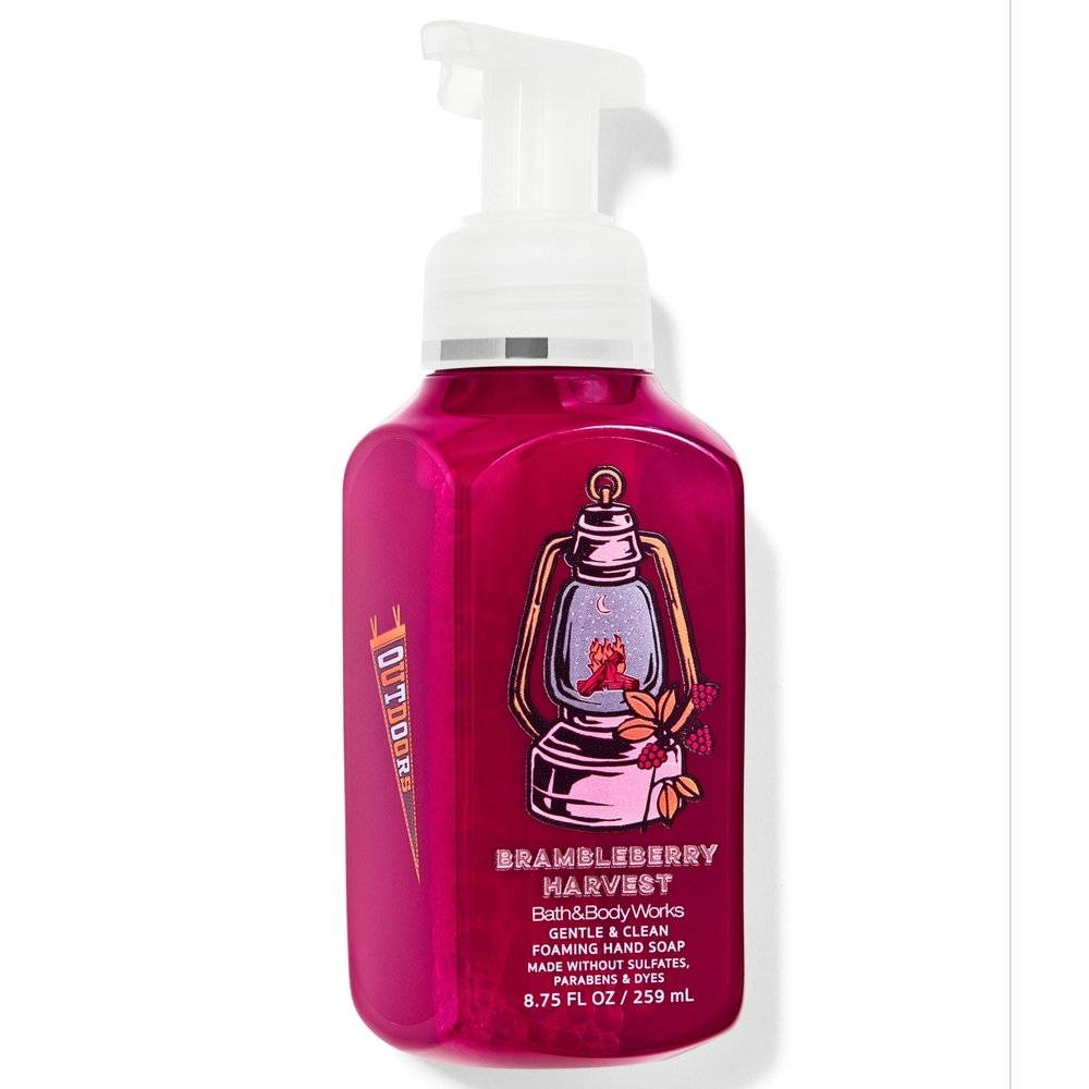 Bath Body Works Brambleberry Harvest Fall Gentle Foaming Hand Soap 8oz NEW Rare